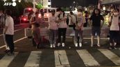 Giappone, preghiere e fiori sul luogo dell'attentato a Shinzo Abe
