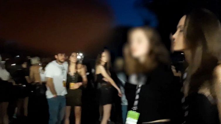 Angelina Jolie con la figlia al concerto dei Maneskin al Circo Massimo