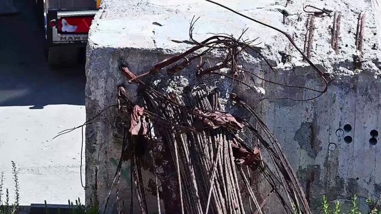 Ponte Genova: reperto di 35 tonnellate spostato in capannone