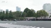 Shinzo Abe, Tokyo: il feretro sfila davanti al Parlamento