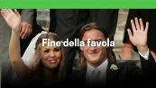 Francesco Totti e Ilary Blasi si separano, finisce la favola