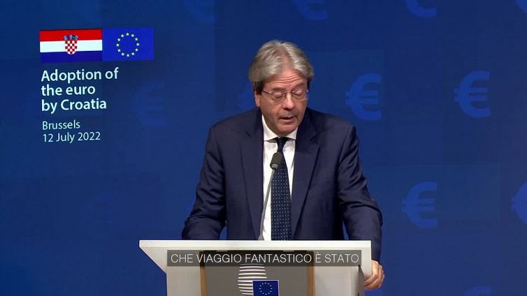 Croazia, Gentiloni: "Vostro viaggio verso l'euro e' stato straordinario"
