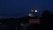 Lo spettacolo della Superluna su Roma