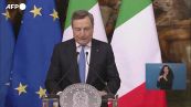 Il premier Draghi si dimette ma Mattarella dice no