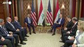Gedda, Biden incontra il presidente egiziano Sisi e il premier iracheno Al-Kadhimi