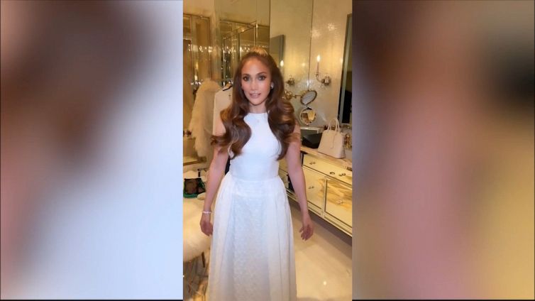 Jennifer Lopez: le immagini subito prima del matrimonio