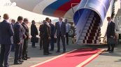 Teheran, l'arrivo di Putin per il vertice con Iran e Turchia