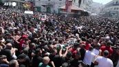 Cisgiordania, i funerali dei miliziani palestinesi uccisi dall'esercito israeliano