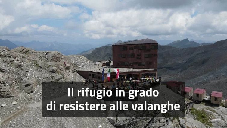 Il rifugio in grado di resistere alle valanghe