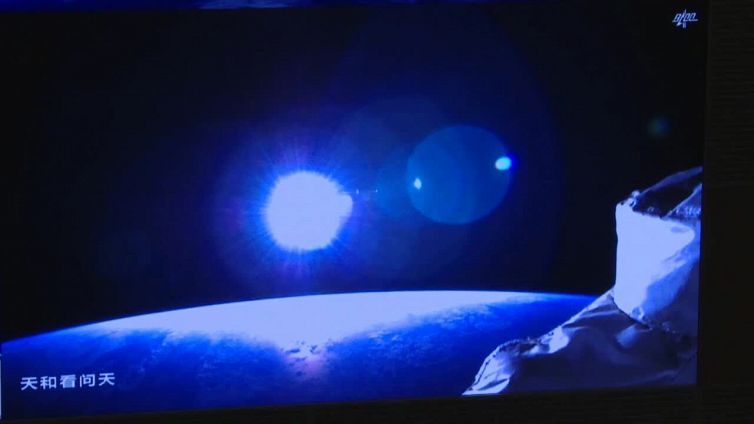 Il modulo di laboratorio cinese Wentian aggancia il modulo centrale Tianhe