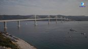Inaugurato il nuovo ponte di Peljesac in Croazia