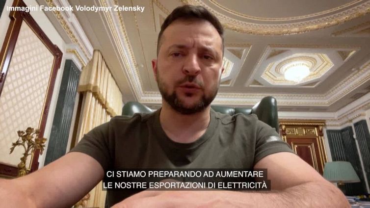 Zelensky: "Ucraina aumentera' l'export di elettricita' verso l'Ue"