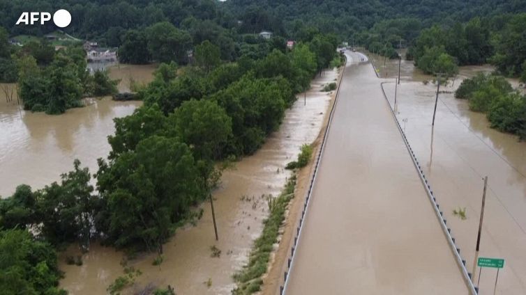 Usa: emergenza in Kentucky per le inondazioni, almeno 8 i morti