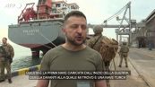 Zelensky sul Mar Nero: "Pronti a esportare, prima nave con carico di grano"