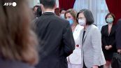 Pelosi a Taiwan, l'incontro con la presidente Tsai