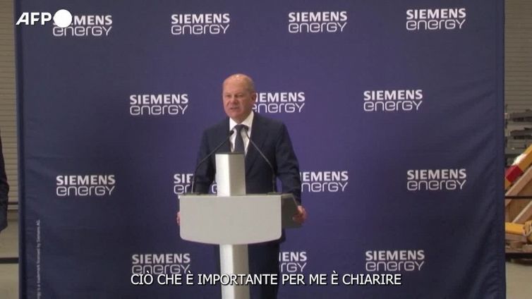 Gas russo, Scholz accusa Mosca: "Blocca la consegna della turbina del Nord Stream"