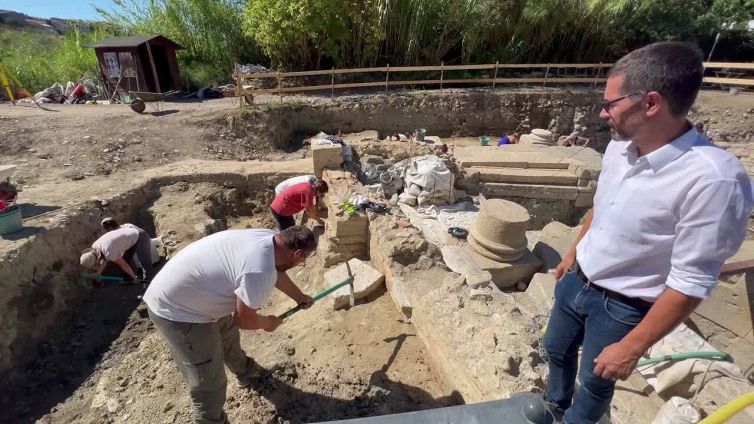 Un tesoro sacro nelle terme romane, scoperta eccezionale a San Casciano