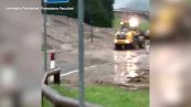 Maltempo in Trentino Alto Adige, bomba d'acqua in valle di Fassa
