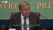 Ucraina, Guterres: "Stop ad attacchi suicidi a centrali nucleari"