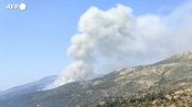 Incendio in Spagna, mille ettari di foresta bruciati a Santa Cruz del Valle