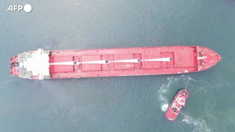 'E' in ritardo', torna indietro prima nave con mais
