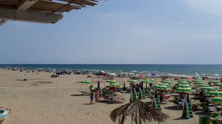 Ferragosto al mare sul litorale laziale