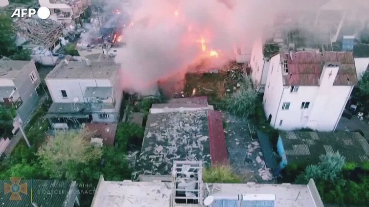 Ucraina, missili su una localita' balneare vicino Odessa