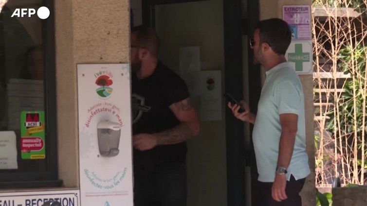 Maltempo in Corsica, messa in sicurezza di un campeggio a Calvi