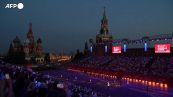 Mosca, cerimonia di apertura del Festival Internazionale di Musica Militare