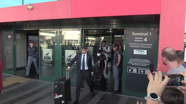 Calciomercato, Camara e' arrivato a Roma