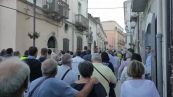 Tour elettorale di Conte nel Foggiano, grande folla a Candela
