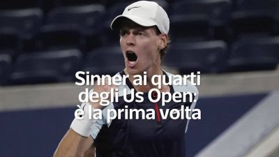 Jannick Sinner ai quarti degli Us Open: e' la prima volta