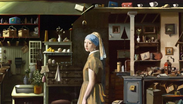 L'intelligenza artificiale che disegna oltre i confini dei quadri