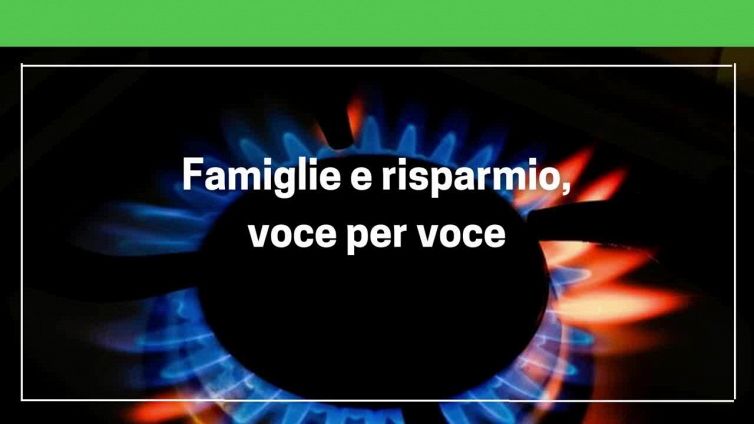 Energia: famiglie e risparmio, voce per voce