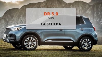 DR5: dimensioni, motore, pneumatici e scheda tecnica