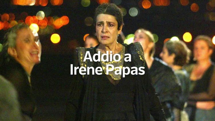 Addio a Irene Papas