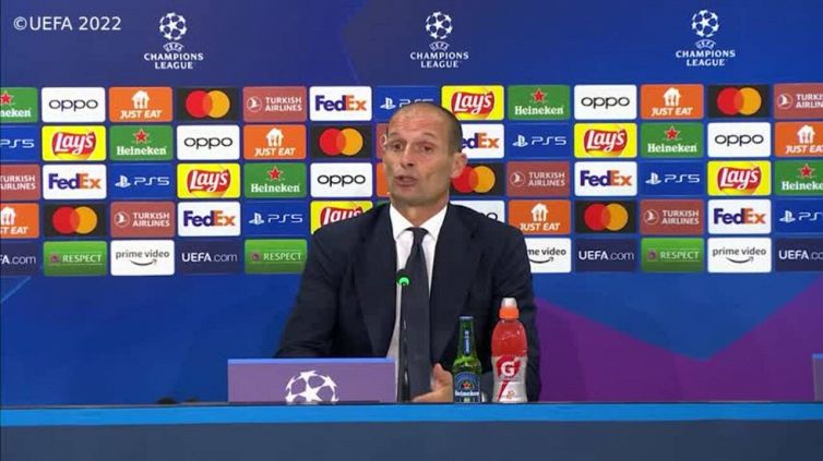 Champions League, Allegri: "In questi momenti c'è da stare zitti e lavorare"