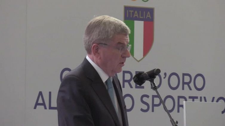 Coni, Bach riceve il Collare d'Oro: "Un grande onore"