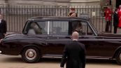 Funerali della Regina Elisabetta II: i Reali arrivano a Westminster
