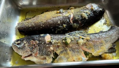 La ricetta per le trote in padella