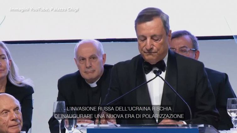 Draghi a New York: "Evitare le ambiguita', le autocrazie sfruttano le nostre esitazioni"