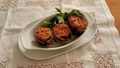 La ricetta dei carciofi ripieni alla siciliana