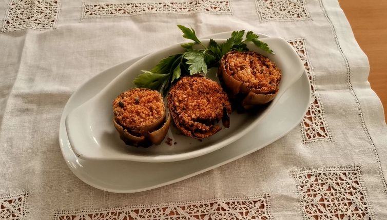 La ricetta dei carciofi ripieni alla siciliana