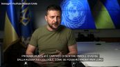 Zelensky all'Onu: "Pronti alla pace ma vera, onesta e giusta"