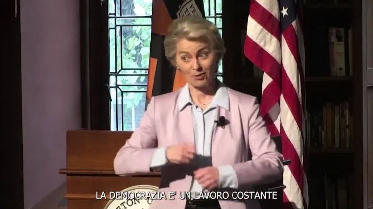 Elezioni, von der Leyen: "Se in Italia va male, abbiamo gli strumenti"