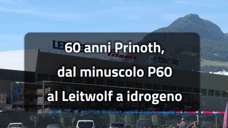 60 anni Prinoth, dal minuscolo P60 al Leitwolf a idrogeno