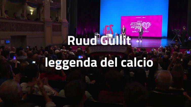 Al Festival dello Sport arriva Ruud Gullit