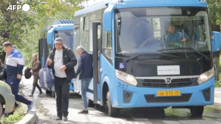 Ucraina: riservisti russi arrivano all' unita' militare di Vladivostok