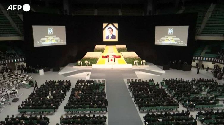 Giappone, Kamala Harris e Narendra Modi ai funerali di Stato di Abe