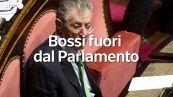Elezioni, dopo 35 anni Umberto Bossi e' fuori dal Parlamento
